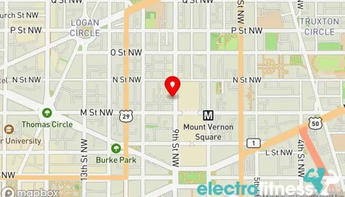 map of Reformation Fitness - Shaw Pilates studio, Gym in Washington