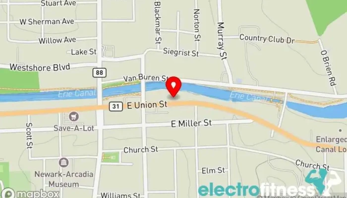 map of Refuel Total Fitness, LLC Fitness center in Newark