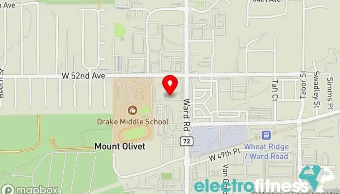 map of ReLive Fitness and Performance Fitness center, Gym, Wellness center in Wheat Ridge