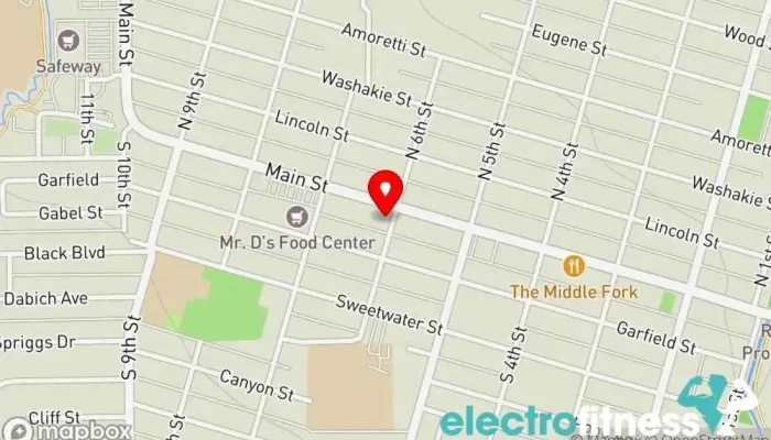 map of Renegade Fitness Gym in Lander