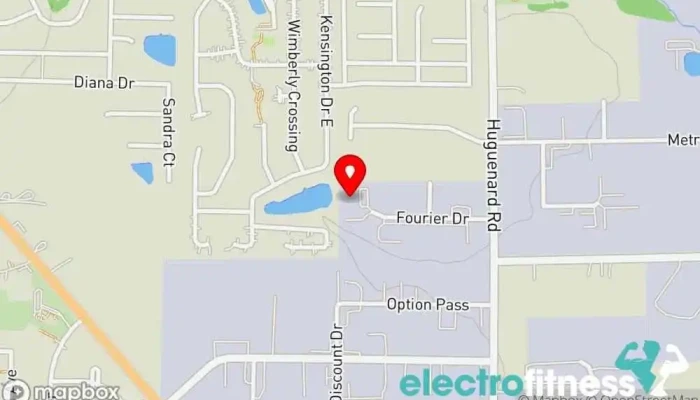 map of Renegade Strength and Performance LLC Gym in Fort Wayne