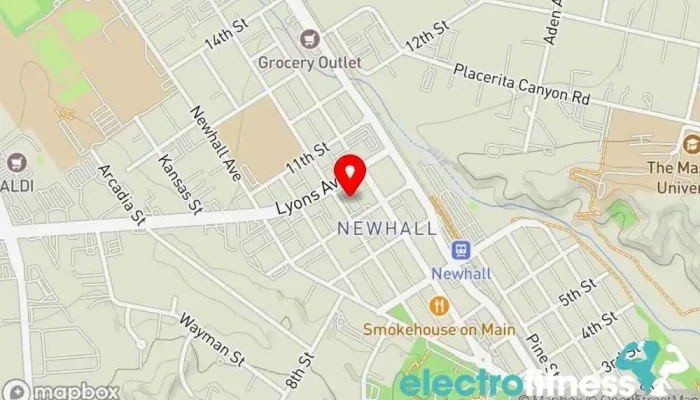 map of Results Fitness - Open 24 years! The Original & Best! Personal trainer, Gym in Newhall