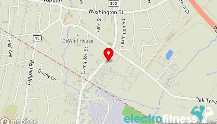 map of Retro Fitness Gym, Fitness center, Personal trainer, Physical fitness program, Training centre in Tappan