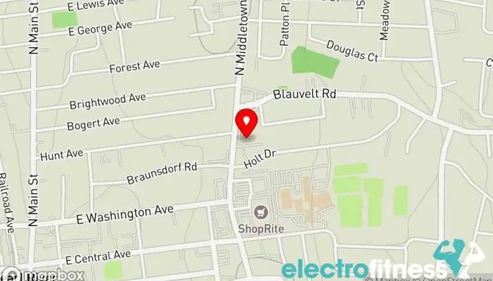 map of Retro Fitness Gym, Fitness center, Physical fitness program, Training centre in Pearl River
