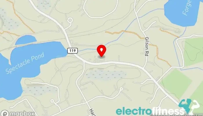 map of Revolution Fitness Fitness center in Littleton