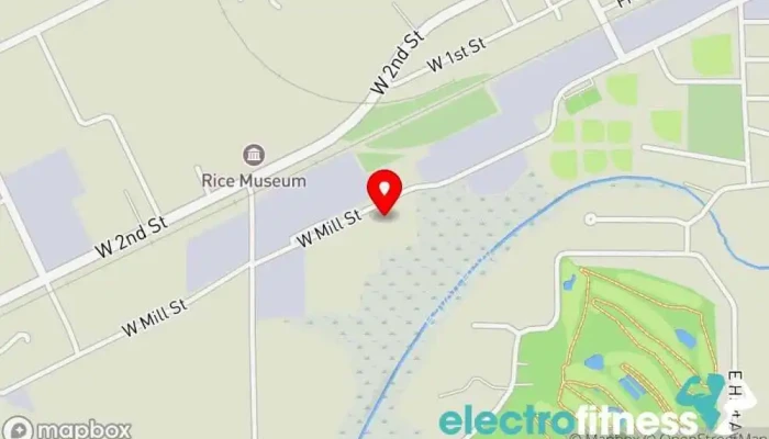 map of Rice City Gymnastics Gymnastics center in Crowley