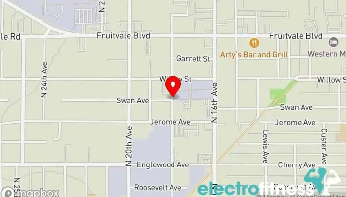 map of Rock Solid Fitness Fitness center, Physical fitness program in Yakima