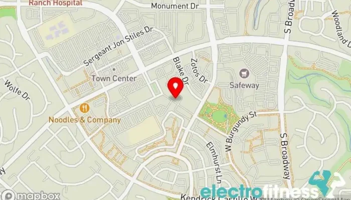 map of Row House Fitness Highlands Ranch Gym, Fitness center in Highlands Ranch