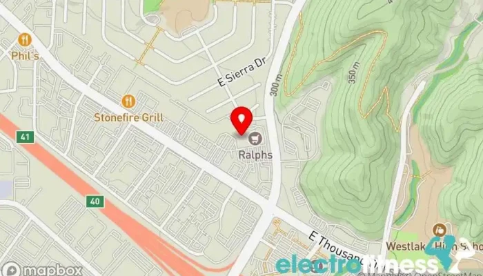 map of Row House Fitness Westlake Village Gym, Fitness center in Westlake Village