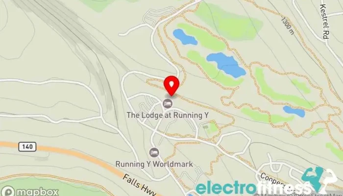 map of Running Y Resort Resort hotel, Event venue, Hotel, Wedding venue in Klamath Falls