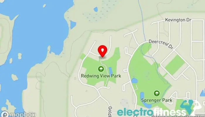 map of Ryan Baker Fit Personal trainer in Antioch