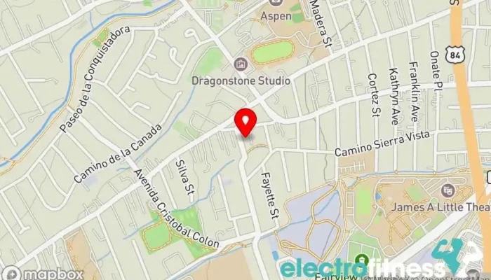 map of Santa Fe Way • Personal Trainer, Wellness Coach Personal trainer, Life coach, Nutritionist, Weight loss service, Wellness program, Women's personal trainer in Santa Fe