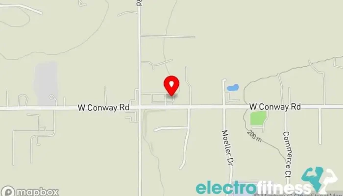 map of Scott Conti Balanced Health And Fitness Gym in Harbor Springs