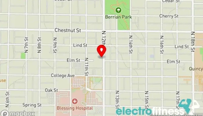 map of Shadow CrossFit Physical fitness program in Quincy