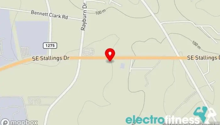 map of Shen Chuan Martial Science Self defense school, Martial arts school in Nacogdoches