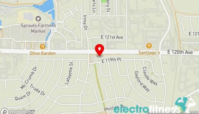 map of Shine Basketball Basketball club, Fitness center, Sports school, Training centre in Northglenn