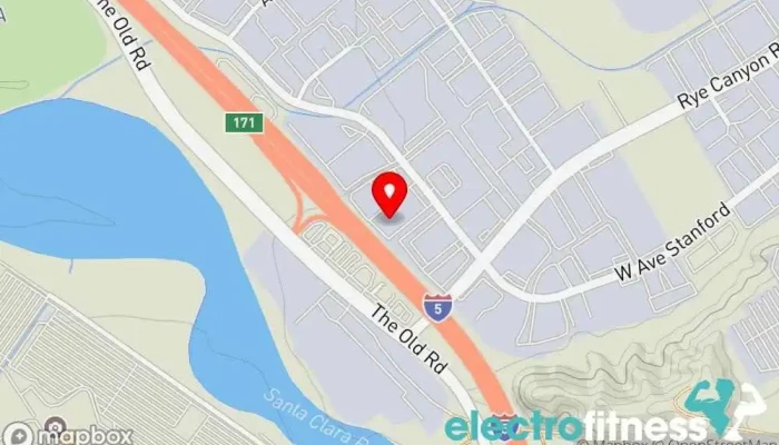 map of Shredsquad Fitness Los Angeles Personal trainer, Physical fitness program in Valencia