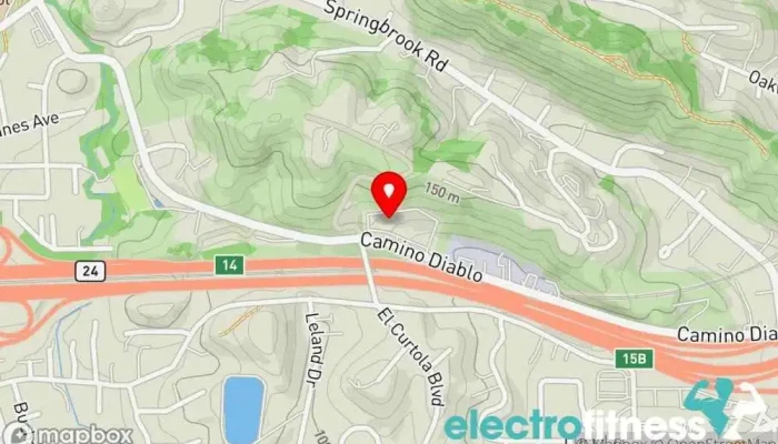 map of SHREEM SUPREME SPINE & HEALTH Kinesiotherapist, Health counselor, Yoga studio in Walnut Creek