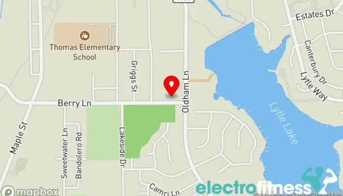map of Sierra Zumwalt- Personal Training Personal trainer in Abilene