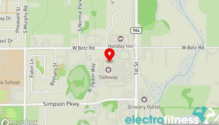 map of Snap Fitness Cheney Gym in Cheney