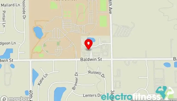 map of Snap Fitness Georgetown Gym in Hudsonville