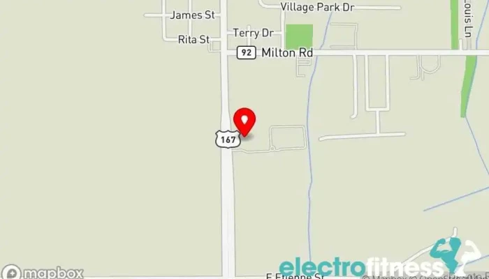 map of Snap Fitness Maurice Gym in Maurice