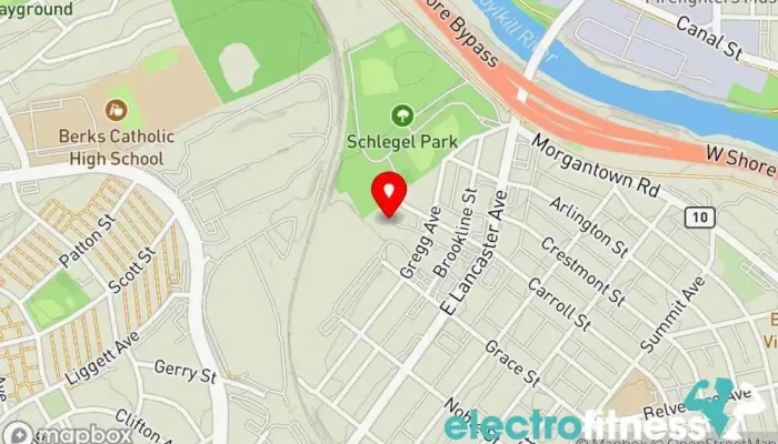 map of So Fit Club Gym, Fitness center, Personal trainer, Vitamin & supplements store in Reading