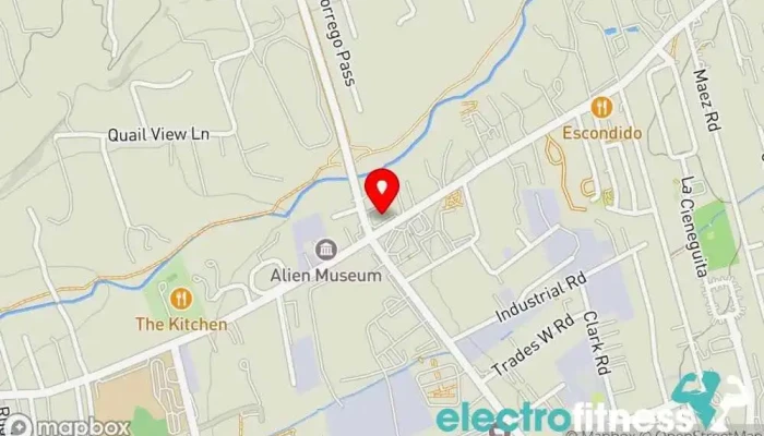 map of Solcore Fitness Physical fitness program, Fitness center, Personal trainer in Santa Fe