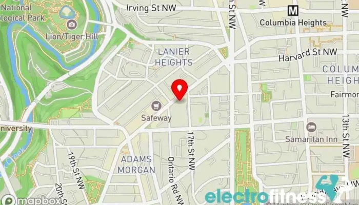 map of [solidcore] Pilates studio, Fitness center, Gym, Personal trainer, Physical fitness program in Washington