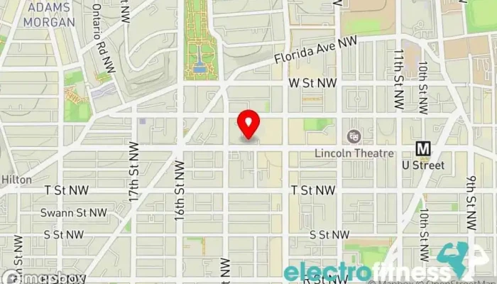 map of [solidcore] Pilates studio, Fitness center, Gym, Personal trainer, Physical fitness program in Washington
