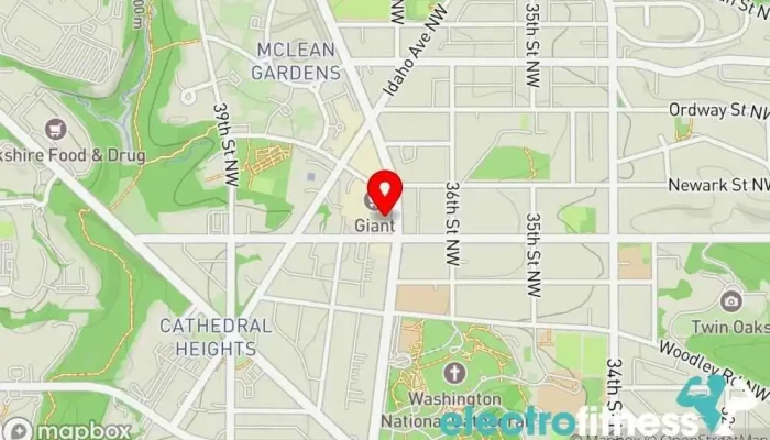 map of [solidcore] Pilates studio, Fitness center, Gym, Personal trainer, Physical fitness program in Washington