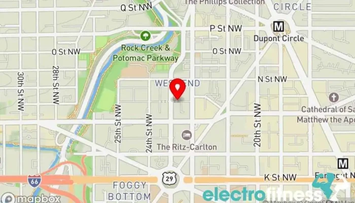 map of [solidcore] Pilates studio, Fitness center, Gym, Personal trainer, Physical fitness program in Washington