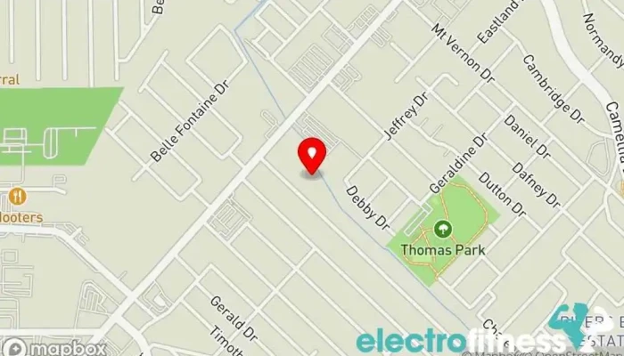 map of Southern Stone Indoor Climbing Rock climbing gym, Children's party service, Fitness center, Gym, Indoor playground, Rock climbing in Lafayette