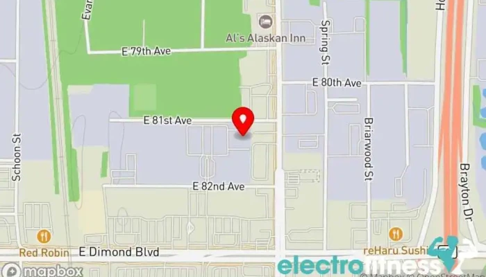 map of Southside Jiu-Jitsu Academy Gym in Anchorage