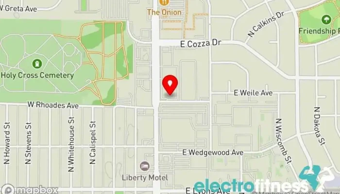 map of Spokane Fitness Center 24/7 Fitness center, Gym, Weightlifting area, Wellness center in Spokane