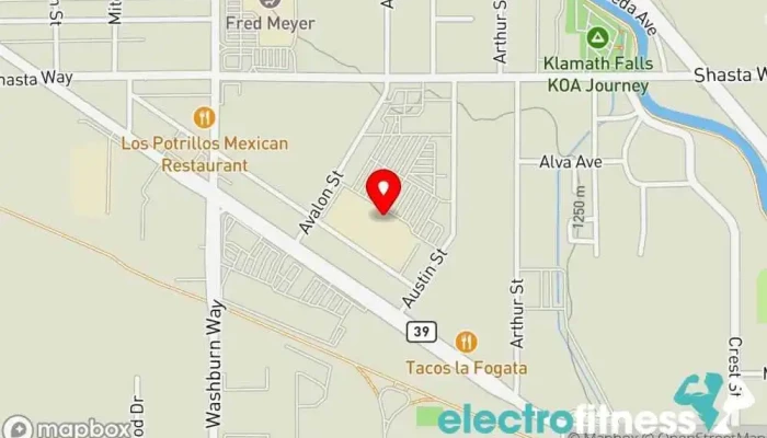 map of Sportsman's Warehouse Outdoor sports store, Ammunition supplier, Hunting and fishing store, Sporting goods store in Klamath Falls