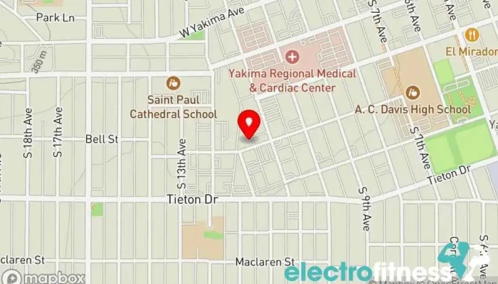 map of Stillpoint Studio 33 Educational institution, Meditation center, Psychosomatic medical practitioner, Tai chi school, Yoga studio in Yakima