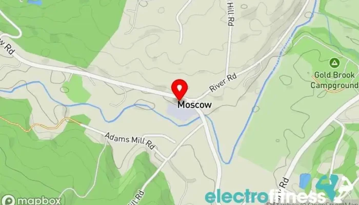 map of Stowe Yoga Center Massage therapist, Reiki therapist, Yoga studio in Stowe