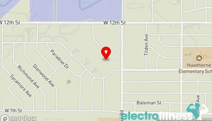 map of StretchWell Fitness center in Hastings