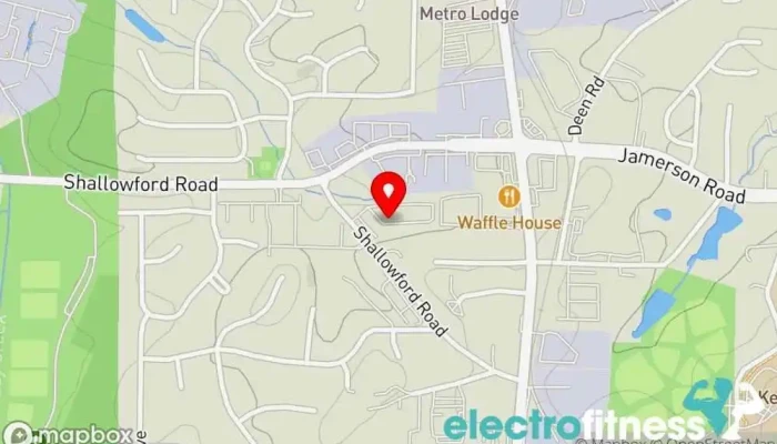 map of Striker Fight Center Boxing gym, Freestyle wrestling, Judo school, Jujitsu school, Martial arts school, Muay Thai boxing gym, Self defense school, Wing chun school in Kennesaw