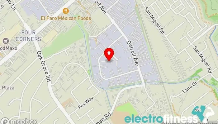 map of Stronger Better Fitness Personal trainer, Boot camp, Gym in Concord