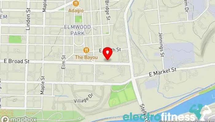map of Studio Fitness LV Gym in Bethlehem