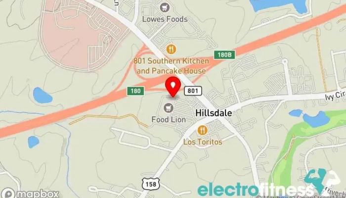 map of Studio ZT Physical fitness program in Advance