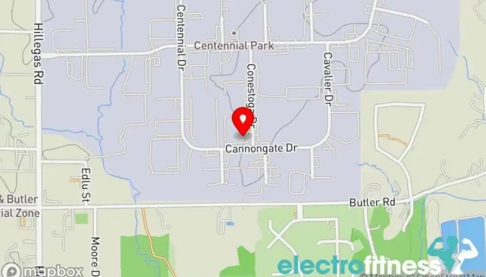 map of Summit Academy of Gymnastics Gymnastics center in Fort Wayne