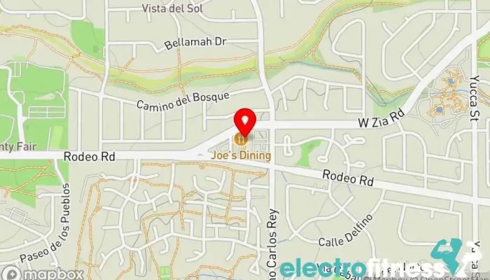map of Superior Fitness Gym in Santa Fe