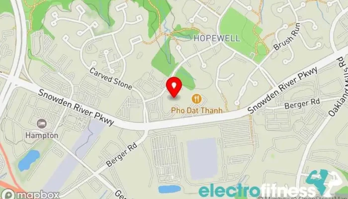map of Supreme Sports Club Fitness center, Gym in Columbia