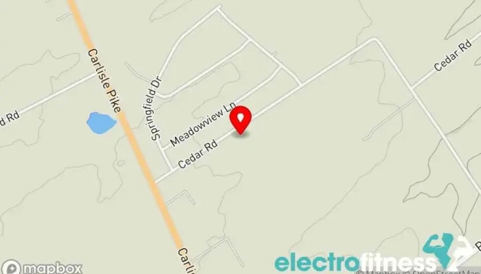 map of Swope's Training Systems, LLC Personal trainer in New Oxford