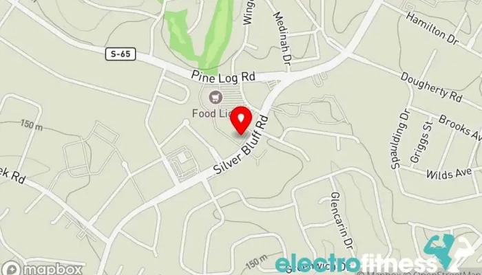 map of Synergi Women's Gym (Aiken) Fitness center in Aiken