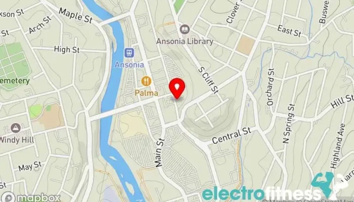 map of TAD-G’s Fitness Personal trainer in Ansonia