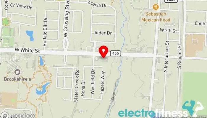 map of TBT GYM & 24/7 Fitness Anna Fitness center in Anna